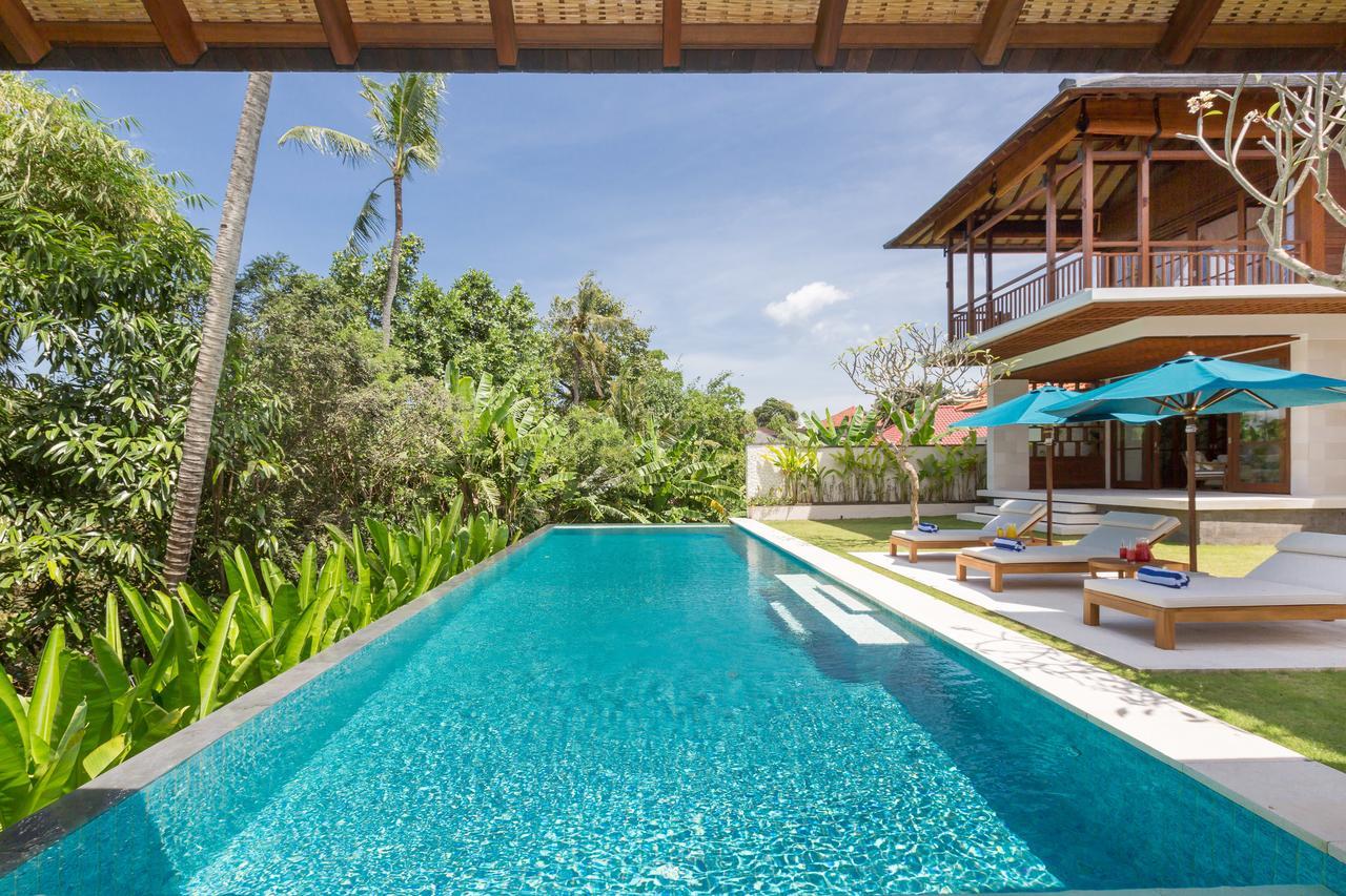 קנגו Villa Rusa Biru - Modern Villa With Private Pool And Cook In The Heart Of Berawa מראה חיצוני תמונה