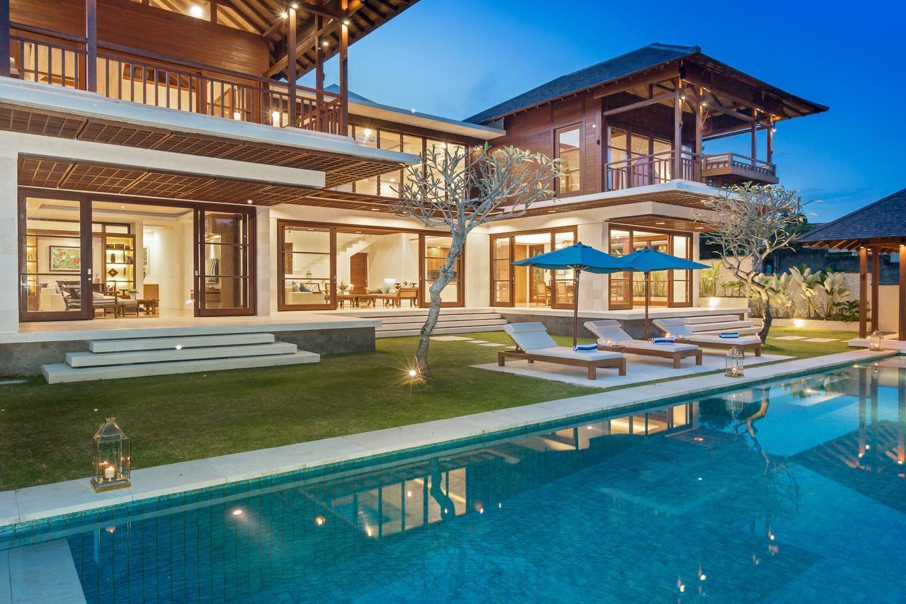 קנגו Villa Rusa Biru - Modern Villa With Private Pool And Cook In The Heart Of Berawa מראה חיצוני תמונה