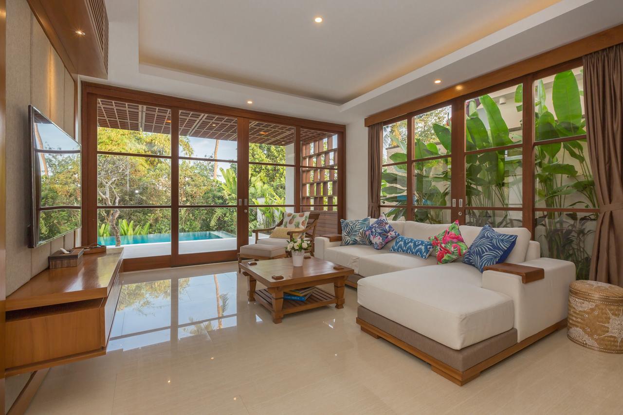קנגו Villa Rusa Biru - Modern Villa With Private Pool And Cook In The Heart Of Berawa מראה חיצוני תמונה